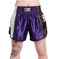 LEONE Muay Thai Shorts TRAINING AB760 violett