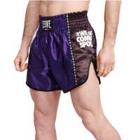 LEONE Muay Thai Shorts TRAINING AB760 violett