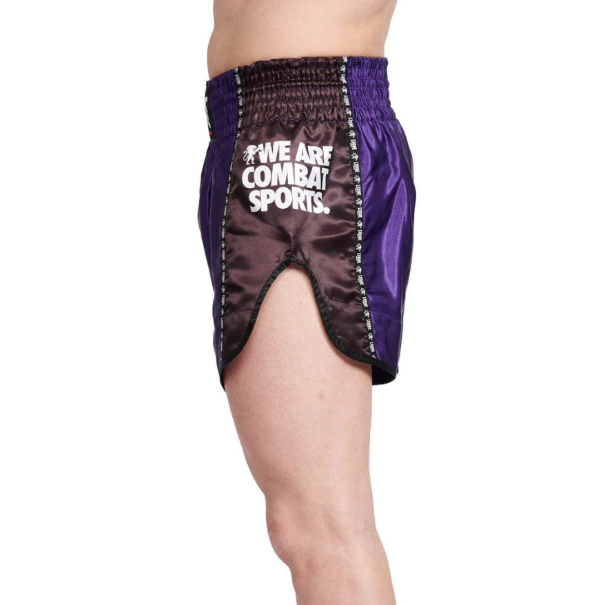 LEONE Muay Thai Shorts TRAINING AB760 violett