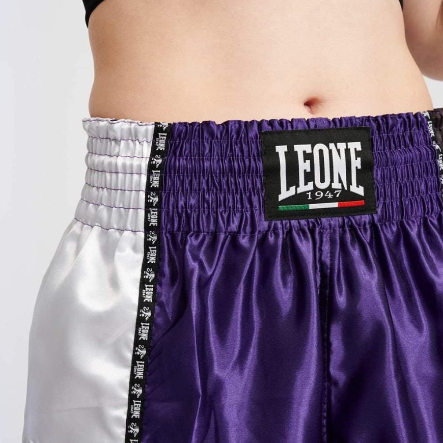 LEONE Muay Thai Shorts TRAINING AB760 violett