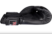 TOP TEN Muay Thai Handschuhe AJARN schwarz