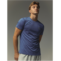 MANTO performance t-shirt ATHLETE 2.0 blau melange