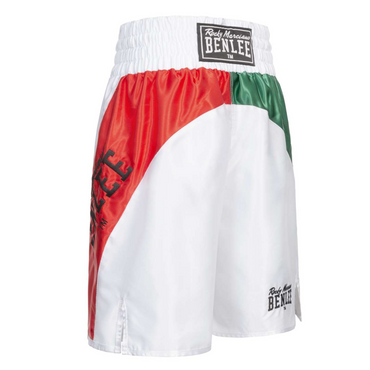 BENLEE BONAVENTURE boxing pants white/green/red