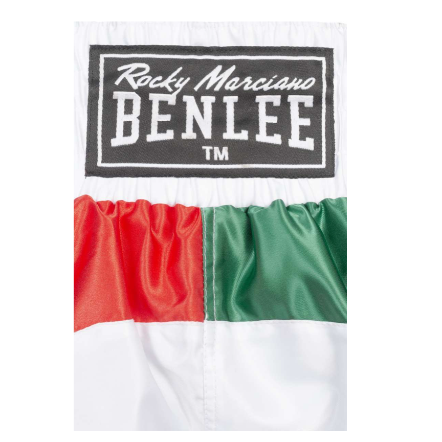 BENLEE BONAVENTURE boxing pants white/green/red