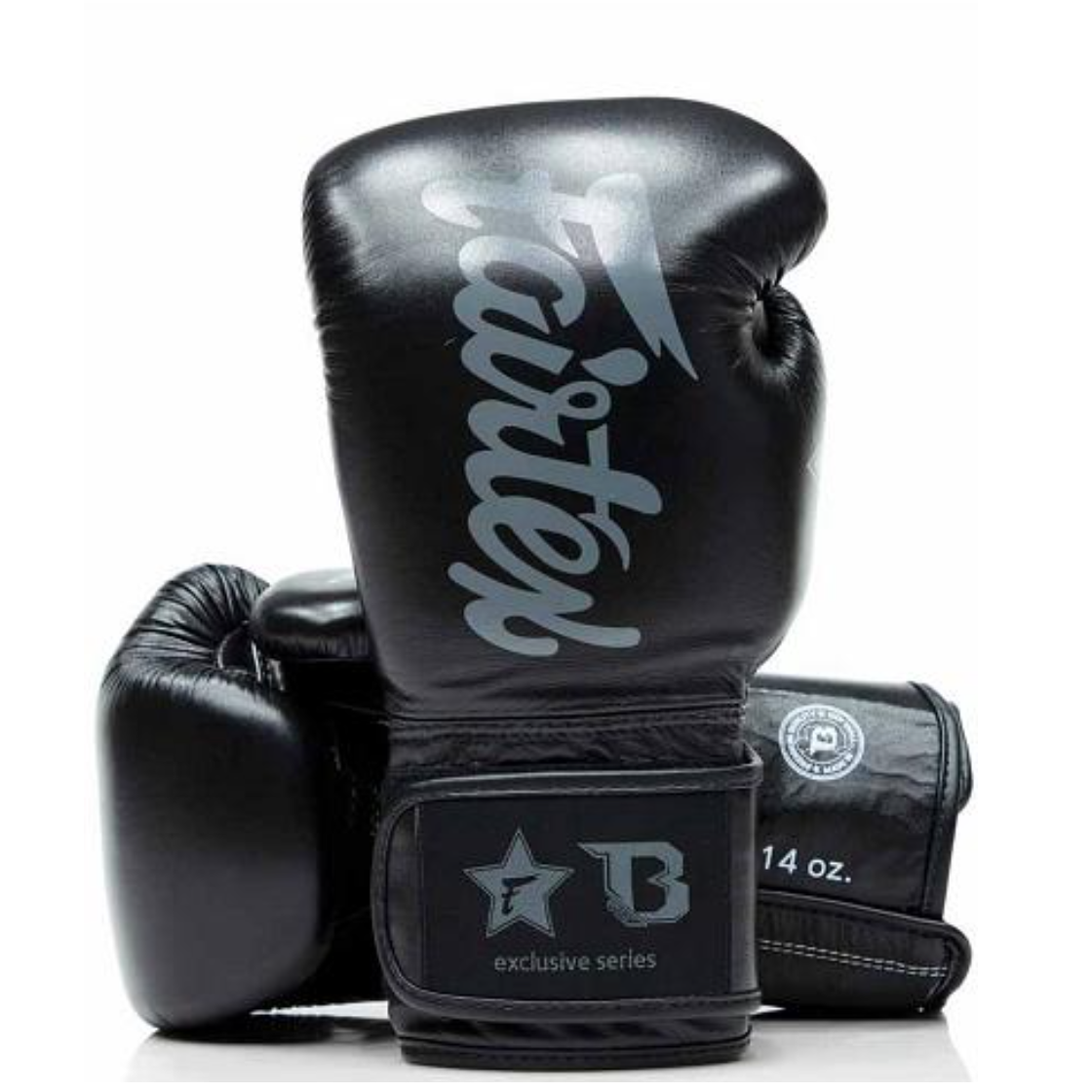 FAIRTEX X BOOSTER Muay Thai Handschuhe BGVB2 schwarz/schwarz