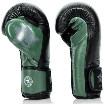 FAIRTEX X BOOSTER Muay Thai Handschuhe BGVB2 schwarz/olivgrün