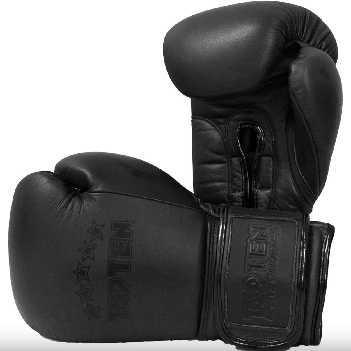 TOP TEN Muay Thai Handschuhe CLASSICAL EDITION schwarz