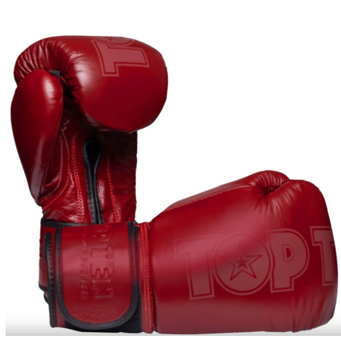 TOP TEN Muay Thai Handschuhe CLASSICAL EDITION rot