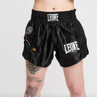 LEONE Muay Thai Shorts AB965 FLAG