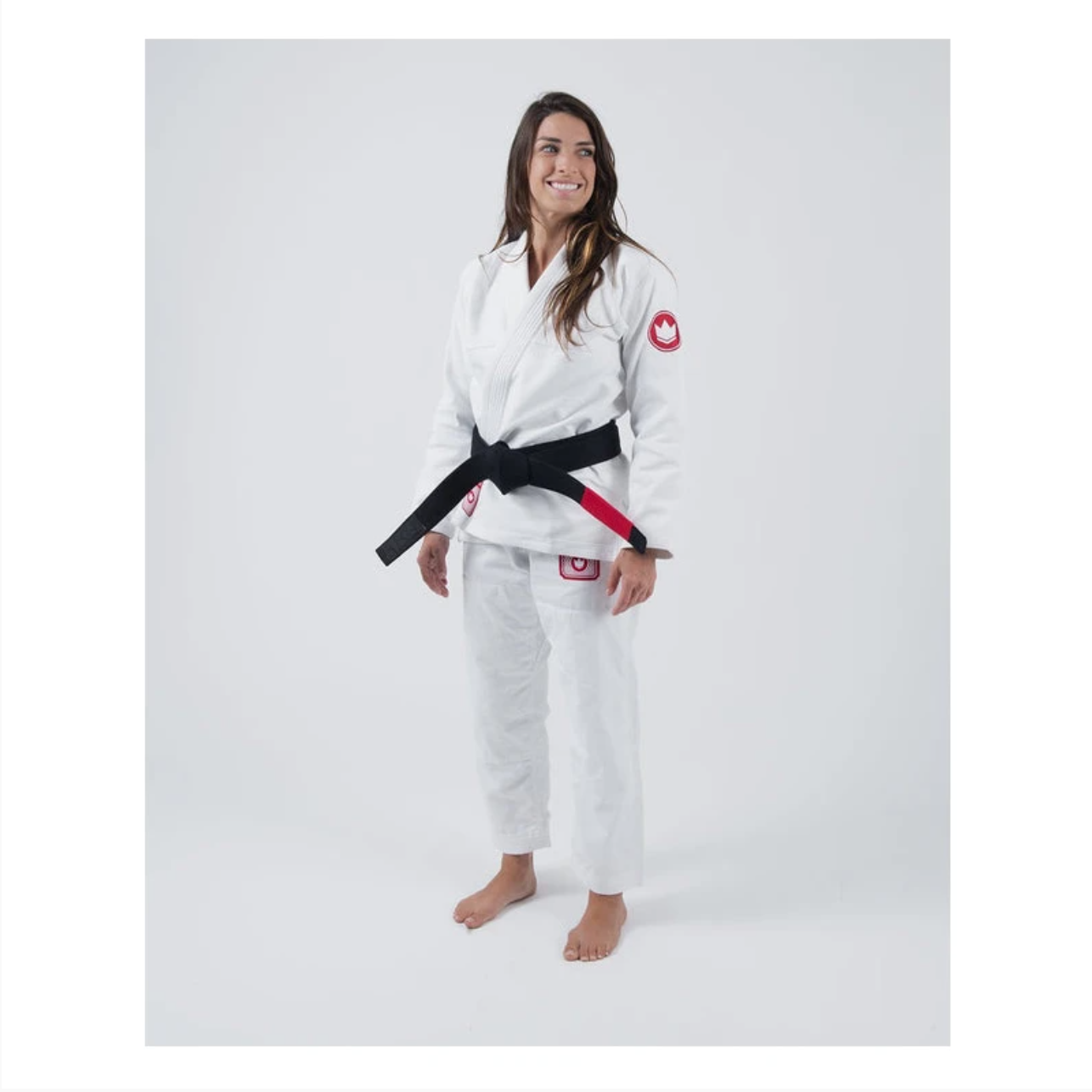 KiNGZ Kimono/Gi BJJ CLASSIC 3.0 Frauen weiß