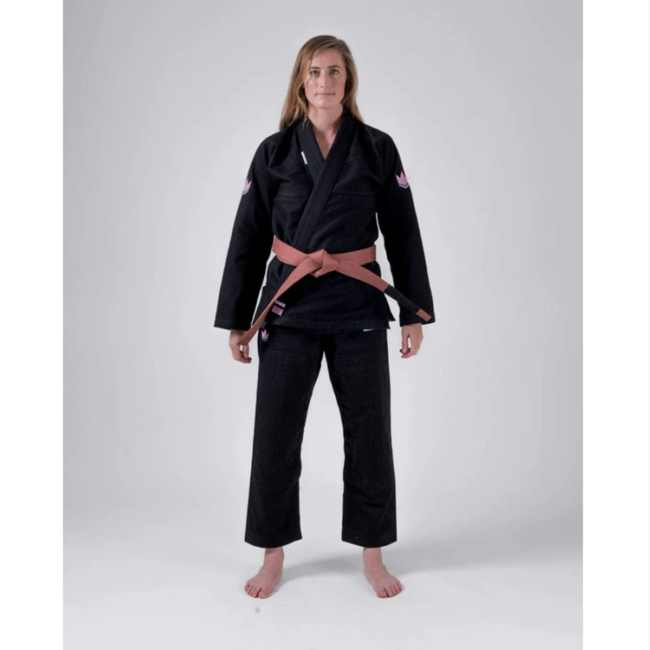 KiNGZ Kimono/Gi BJJ EMPOWERED Frauen schwarz