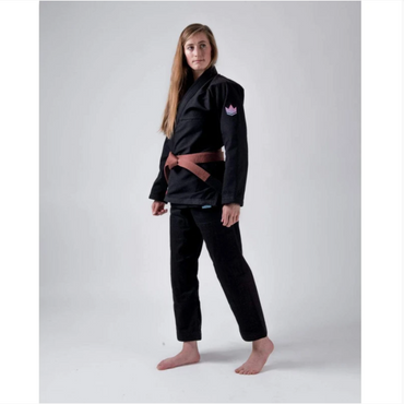 KiNGZ Kimono/Gi BJJ EMPOWERED Frauen schwarz