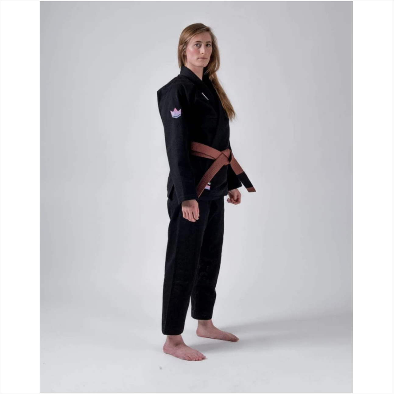 KiNGZ Kimono/Gi BJJ EMPOWERED Frauen schwarz