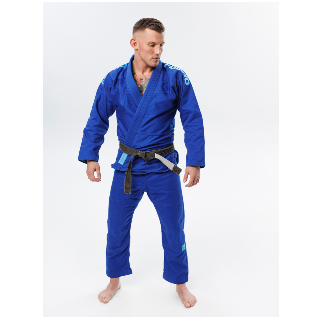 MANTO "X5" BJJ GI blau