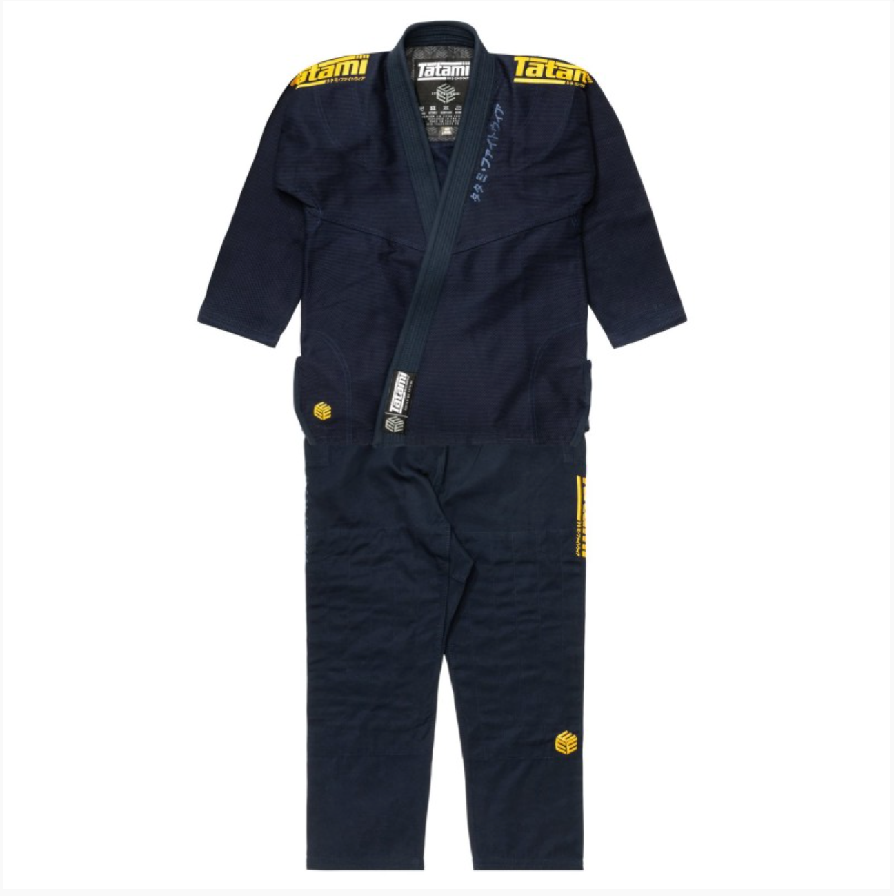 TATAMI BJJ Gi ESTILO BLACK LABEL blau/gold