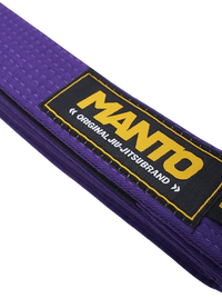 MANTO belt BJJ ORIGINAL purple