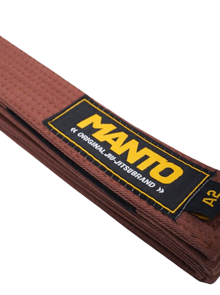 MANTO belt BJJ ORIGINAL brown